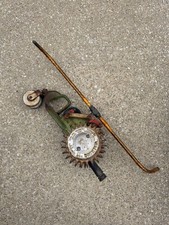 Vintage National Cast Iron Walking Traveling  Lawn Sprinkler Tractor Model A5 picture