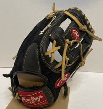Rawlings Renegade 11.5 Inch Leather Palm Black With Tan Lace R115BBR EXC RHT picture