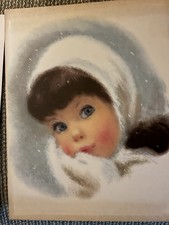 Lot of 5 Vintage Northern Paper Mills Children Art Prints picture