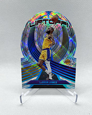 Panini 2022-23 Revolution LeBron James Liftoff Cosmic /99 #3 Lakers Die Cut picture