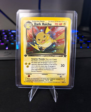 WOTC Dark Raichu 83/82 Team Rocket 1st Edition Holo Secret Rare picture