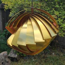 Vintage Louis Weisdorf MCM Danish Konkylie Pendant Lamp For Lyfa picture