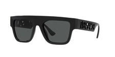VERSACE VE4430U GB1/87 53mm Black Dark Grey Men's Sunglasses picture