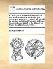 A Catalogue of Anatomical Preparations and Some Anatomical Apparatus, the Proper picture