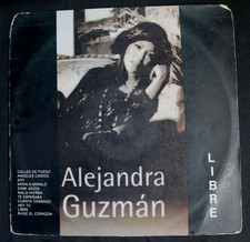 Alejandra Guzmán ‎– Libre (LP 1993) Colombia Vinyl Record Mala Hierba, Mirala picture