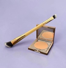 Tarte Dark Circle Defender Eye Corrector Concealer LIGHT-MEDIUM PEACH & Brush picture