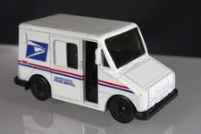 Matchbox USPS Postal Service Delivery Truck #68 1999 Mattel White Diecast picture