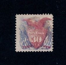 drbobstamps US Scott #121 Used Fine Stamp Cat $450 picture
