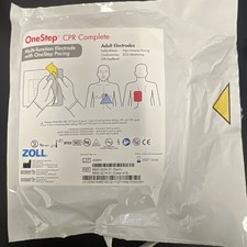 ZOLL OneStep CPR Complete Adult Defibrillator Electrode Pads 8900-0224-01 picture