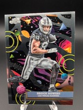 2025 Topps Cosmic Chrome Brock Bowers #51 Las Vegas Raiders picture