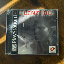 Konami Silent Hill (PS1) Manual Included Black Label picture