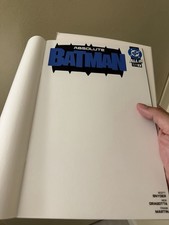 Absolute Batman #1 Comic Blank Cover Variant, 1st Print Brand New picture