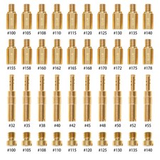 40Pcs Carburetor Jet Kit for PWK Keihin OKO CVK KOSO Crab,Pilot and Main Jets US picture