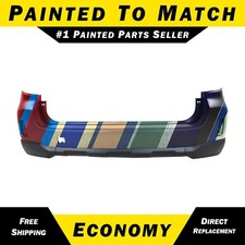 NEW Painted To Match Rear Bumper Cover Fascia for 2015 2016 2017 Subaru Outback picture