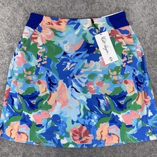 LADY HAGAN Women's Performance 11 Golf Skort 16” Floral Tennis Skirt SMALL NWT picture