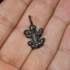 Rare Thai Amulet Hun Phayon Sa-Laeng Ngae-ng Luang Pu Phaengta Occult Charm Lead picture