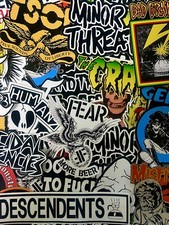 Punk Rock Sticker Pack - Misfits Minor Threat Social Distortion Descendants picture