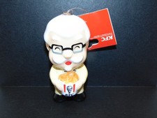 KFC Colonel Sanders Kentucky Fried Chicken Decoupage Christmas Ornament Ruz picture