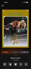 Topps WWE Slam 2026 Heritage Dark Yellow Signature Iconic Select picture
