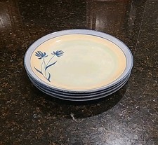SET OF 4 Pier 1 TRANQUILITY Earthenware 11.25