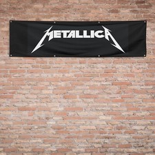 For Metallica Fans 2x8 ft Flag Banner  picture