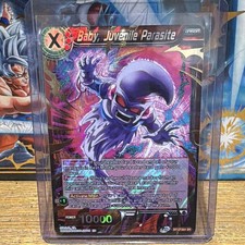 Bandai DBS Card Game Baby, Juvenile Parasite BT17-004 SR Foil Unison 10k Eng picture