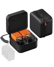 Magic The Gathering MTG Card Case 400+ Card Storage Organizer Box Black picture