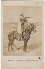 1910 France Morocco H. Jacquier Spahi En Tirailleur RPPC Photo Postcard picture