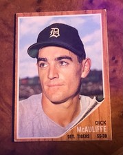 1962 Topps - High # Dick McAuliffe #527 (RC) picture