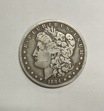 1884-S Silver Morgan Dollar - Scarce Semi-key picture