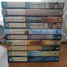 Love Finds You Book Lot 10 Paperback Like New picture