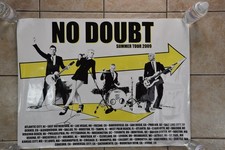 Vintage No Doubt Music Band Summer Tour Ad Poster 2009 Gwen Stefani picture