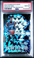 2014-15 Panini Excalibur Knights Of The Round #7 Nerlens Noel PSA 10 Case Hit picture