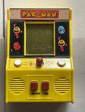Vintage PAC-MAN Handheld Electronic Game Yellow Tabletop Style tested works picture