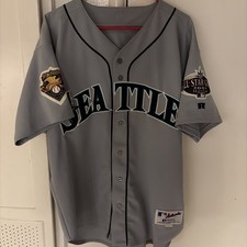 John Olerud 2001 Game Used Seatle Mariners  Road Jersey  picture