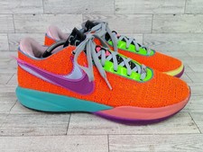 Nike LeBron 20 Chosen 1 XX Orange Purple Gren Shoes Sneakers DJ5423800 Size 10.5 picture