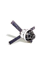 Orion Capsule & Service Module Enamel Pin — NASA Artemis Program Metal Fashion S picture