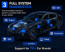 TOPDON ArtiDiag600 S OBD2 Scanner Diagnostic Tool ABS SRS TPMS Oil Reset picture