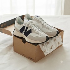 SALE- New. Balance® 327 women's sneakers- Sea Salt Black picture