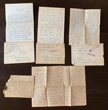 RARE VINTAGE RUSSIA POSTAL HISTORY COVERS LETTERS IN RUSSIAN NO STAMPS picture