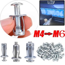 Expansion Screw Petal Nut,Petal Shape Metal Nut with Screws Easy Installation picture