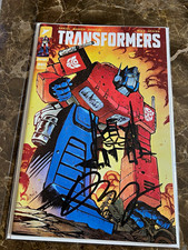 Transformers #1 CVR A 2023 Signed & Original Sketch by Daniel Warren Johnson NM picture