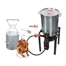 LOCO 30 qt. Sure Spark Turkey Fryer picture
