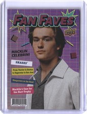 2026-27 Upper Deck #FF-3 Macklin Celebrini Fan Faves picture