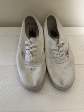 VANS Authentic Low Pro Sneakers White, Men's Size 6.5, Women's Size 8 picture