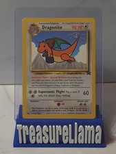 1999 Pokemon Dragonite #5 Black Star Promo Kids WB First Movie Stamped WOTC picture