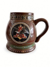 1995 Anheuser-Busch A & Eagle Giftware Edition Stein Box + COA Ceramarte Brazil picture