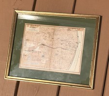 Antique map of Saint Louis - 1889 World Atlas (Framed) picture