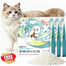 CUTEPOL Cassava Cat Litter Original 5.5lb x3 picture