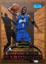 1999-00 FLEER MASTERS OF THE HARDWOOD ANFERNEE HARDAWAY Orlando Magic picture